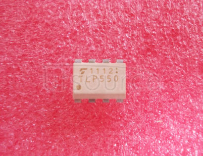 TLP550 Optocoupler - IC Output, 1 CHANNEL LOGIC OUTPUT OPTOCOUPLER, 1 Mbps, DIP-8