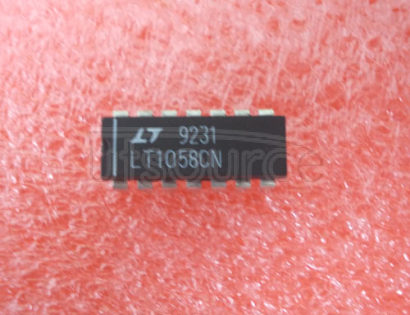 LT1058CN Voltage-Feedback Operational Amplifier