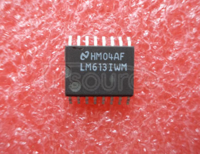 LM613IWM Dual Operational Amplifiers, Dual Comparators, and Adjustable Reference LM613IWM Dual Operational Amplifiers, Dual Comparators, and Adjustable Reference