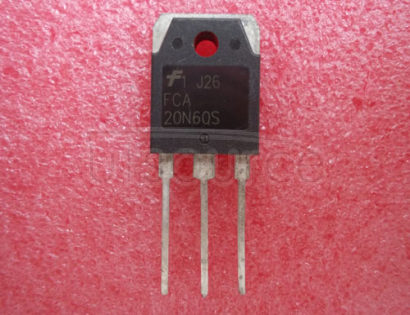 FCA20N60S 600V N-Channel MOSFET