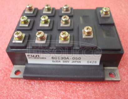 6DI30A-050 TRANSISTOR | BJT POWER MODULE | 3-PH BRIDGE | DARLINGTON | 600V VBRCEO | 30A IC 6DI30A-050 TRANSISTOR | BJT POWER MODULE | 3-PH BRIDGE | DARLINGTON | 600V VBRCEO | 30A IC