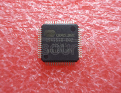 CS42528-CQZ 114   dB,   192   kHz   8-Ch   Codec   with   S/PDIF   Receiver