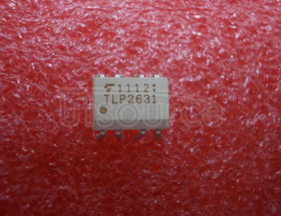 TLP2631 Optocoupler - IC Output, 2 CHANNEL LOGIC OUTPUT OPTOCOUPLER, 10 Mbps, 11-10C4, DIP-8