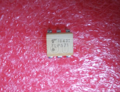 TLP571 Optocoupler - Transistor Output, 1 CHANNEL DARLINGTON OUTPUT OPTOCOUPLER, PLASTIC, 11-7A8, DIP-6