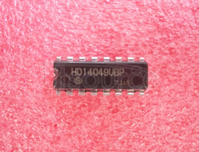 HD14049UBP Hex   Inverter/Buffer