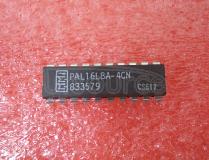 PAL16L8A-4CN (PAL16L8 Series) 20-Pin TTL Programmable Array Logic