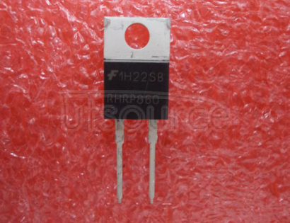 RHRP860 8A, 600V HyperFast Diode<br/> <br/> No of Pins: 2<br/> Container: Rail