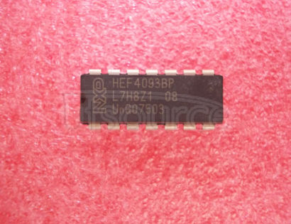 HEF4093BP Quadruple 2-input NAND Schmitt trigger