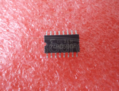 74HC590A 8-bit serial-in, serial or parallel-out shift register with output latches; 3-state - Description: 8-Bit Shift Register with Output Latches 3-State ; Fmax: 108 MHz; Logic switching levels: CMOS ; Number of pins: 16 ; Output drive capability: Low ; Power dissipation considerations: Low Power or Battery Applications ; Propagation delay: 16@5V ns; Voltage: 2.0-6.0 V