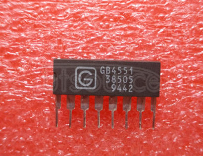 GB4551 Video Op Amp with Strobed DC Restore