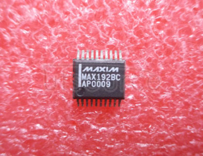 MAX192BCAP Low-Power, 8-Channel, Serial 10-Bit ADC