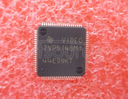 TVP5146M1PFP NTSC/PAL SECAM 4X10 BIT DIGITAL VIDEO DECODER WITH MACROVISION