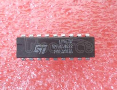L4963W Buck Switching Regulator IC Positive Adjustable 5.1V 1 Output 1.5A 18-DIP (0.300", 7.62mm)