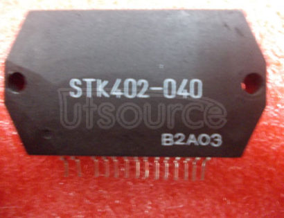STK402-040 Two-Channel Class AB Audio Power Amplifier IC 20 W + 20 W