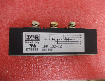 IRKT132-12 THYRISTOR MODULE|SCR DOUBLER|1.2KV VRRM|130A IT