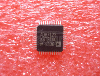 ADV7123KSTZ140 330 MHz Triple 10-Bit High Speed Video DAC; Package: LQFP; No of Pins: 48; Temperature Range: Commercial