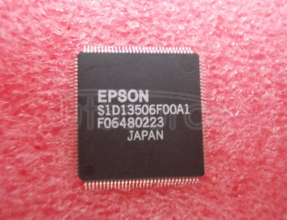 S1D13506F00A100 IC, SED1355, LCD CONTROLLER, COLOR