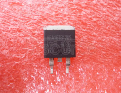 HFA16TB120S 1200V 16A HEXFRED Discrete Diode in a D2-Pak HEXFRED package