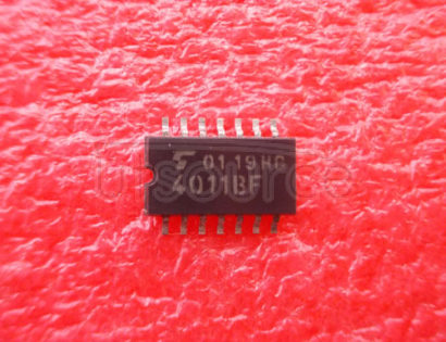 TC4011BF IC 4000/14000/40000 SERIES, QUAD 2-INPUT NAND GATE, PDSO14, 0.300 INCH, 1.27 MM PITCH, LEAD FREE, PLASTIC, SOP-14, Gate