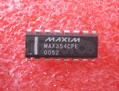 MAX354CPE Fault-Protected Analog Multiplexers
