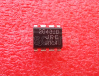 NJM2043DD Low Noise Dual Operational Amplifier