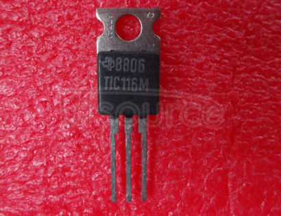 TIC116M SILICON   CONTROLLED   RECTIFIERS