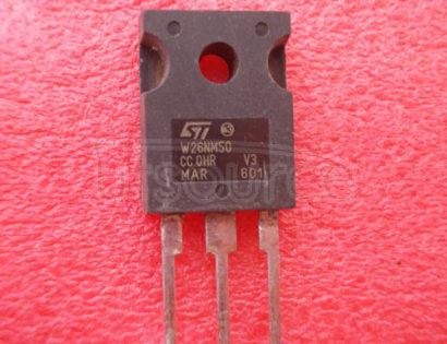 W26NM50 N-CHANNEL   500V  -  0.10ohm  -  26A   TO-247   Zener-Protected   MDmesh  TM  Power   MOSFET