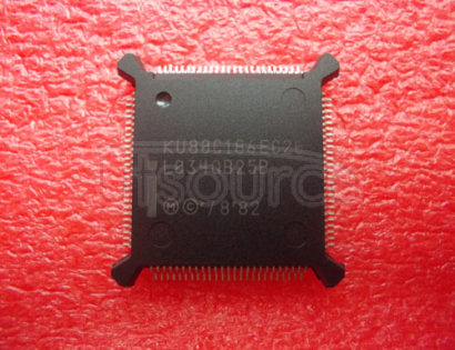 KU80C186EC20 MICROPROCESSOR|16-BIT|CMOS|QFP|100PIN|PLASTIC