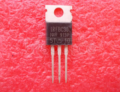 IRFBC30 600V Single N-channel HexFET Power MOSFET in a TO-220AB Package