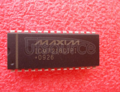 ICM7218DIPI 8 Digit LED Display Driver ICM7218DIPI 8 Digit LED Display Driver