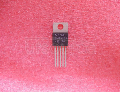 LM2575T-12 The LM2575T-12 is a SIMPLE SWITCHER? 1A Step-down Voltage Regulator provides all the active functions for a step-down (buck) switching regulator, capable of driving a 1A load with excellent line and load regulation. This device is available in 12V of fixed output voltage and requiring a minimum number of external components, this regulator is simple to use and include internal frequency compensation and a fixed-frequency oscillator. The LM2575 series offers a high-efficiency replacement for popular three-terminal linear regulators. It substantially reduces the size of the heat sink and in many cases no heat sink is required. A standard series of inductors optimized for use with the LM2575 are available from several different manufacturers. This feature greatly simplifies the design of switch-mode power supplies.