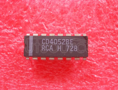 CD4052BE CMOS Analog Multiplexers/Demultiplexers with Logic Level Conversion
