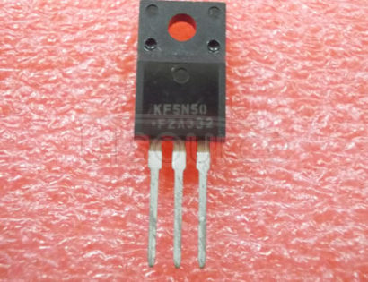 KF5N50FS Power Field-Effect Transistor, 5A I(D), 500V, 1.4ohm, 1-Element, N-Channel, Silicon, Metal-oxide Semiconductor FET, TO-220AB, TO-220IS(1), 3 PIN