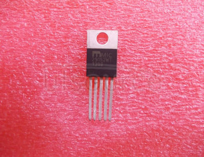 MIC29152WT Linear Voltage Regulator IC<br/> Output Current Max:1.5A<br/> Package/Case:5-TO-220<br/> Current Rating:1.5A<br/> IC Generic Number:29152<br/> Output Voltage Max:26V<br/> Output Voltage Min:1.25V<br/> Voltage Regulator Type:Low Dropout LDO