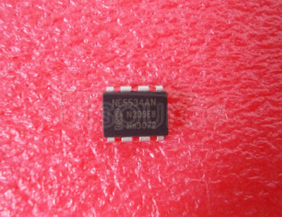 NE5534AN Single Low-Noise Operational Amplifier<br/> Package: 8 LEAD PDIP<br/> No of Pins: 8<br/> Container: Rail<br/> Qty per Container: 50