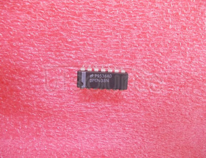 DM7438N NAND Gate IC 4 Channel Open Collector 14-PDIP