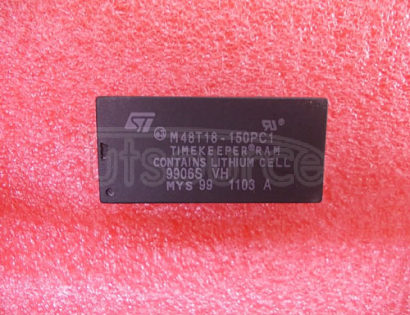 M48T18-150PC1 64 Kbit 8Kb x 8 TIMEKEEPER SRAM