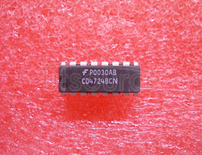 CD4724BCN Dual 8-Bit Addressable Latch<br/> Package: DIP<br/> No of Pins: 16<br/> Container: Rail CD4724BCN Dual 8-Bit Addressable Latch<br/> Package: DIP<br/> No of Pins: 16<br/> Container: Rail