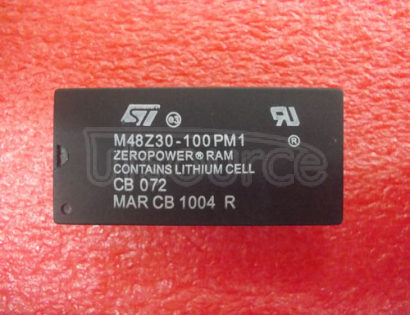M48Z30-100PM1 CMOS   32K  x 8  ZEROPOWER   SRAM