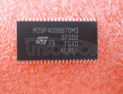 M29F400BB-70M3 4 Mbit 512Kb x8 or 256Kb x16, Boot Block Single Supply Flash Memory