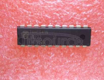 74HC541N Octal buffer/line driver; 3-state - Description: Octal Buffer/Line Driver; Non-Inverting 3-State ; Logic switching levels: CMOS ; Number of pins: 20 ; Output drive capability: +/- 7.8 mA ; Power dissipation considerations: Low Power or Battery Applications ; Propagation delay: 10@5V ns; Voltage: 2.0-6.0 V