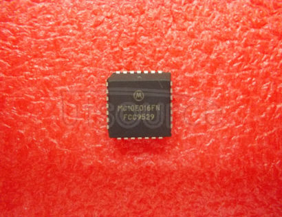 MC10E016FN 5V ECL 8-Bit Synchronous Binary Up Counter; Package: 28 LEAD PLCC; No of Pins: 28; Container: Rail; Qty per Container: 37