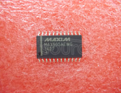 MAX505AEWG Quad 8-Bit DACs with Rail-to-Rail Voltage Outputs