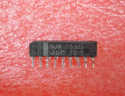 NJM5532S Voltage-Feedback Operational Amplifier