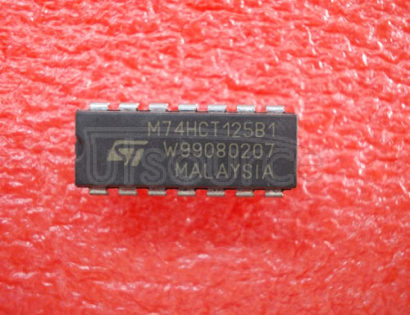 M74HCT125B1 QUAD 2-INPUT NAND GATE