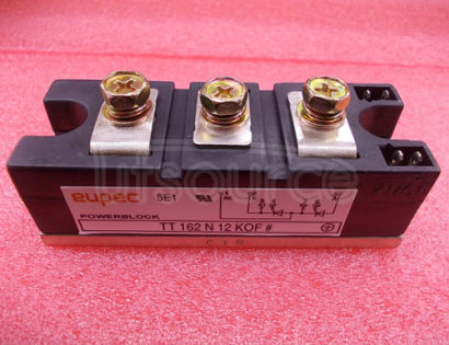 TT162N12KOF SCR / Diode Modules up to 1400V SCR / SCR Phase Control