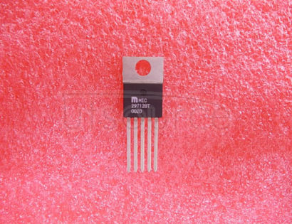 MIC29712BT Linear Voltage Regulator IC<br/> Output Current Max:7.5A<br/> Package/Case:5-TO-220<br/> Current Rating:7.5A<br/> Leaded Process Compatible:No<br/> Output Voltage Max:16V<br/> Output Voltage Min:1.25V<br/> Peak Reflow Compatible 260 C:No