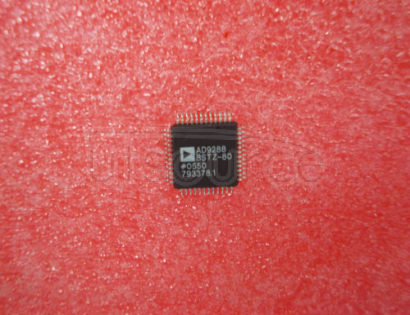 AD9288BSTZ-80 8-Bit, 40/80/100 MSPS Dual A/D Converter<br/> Package: LQFP<br/> No of Pins: 48<br/> Temperature Range: TBD