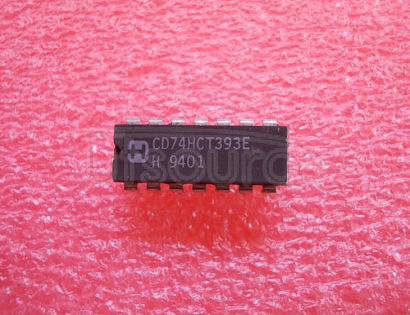 CD74HCT393E High Speed CMOS Logic Dual 4 -Stage Binary Counter