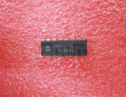 CD4027BE 4000 Series Flip-Flops & Latches, Texas Instruments
Texas Instruments range of Flip-Flops and Latches from the 4000 Series CMOS Logic Family